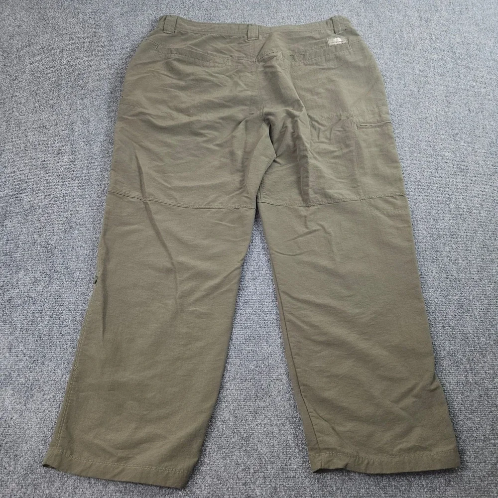 The North‎ Face Hiking Pants Mens 40 Short Green Straight Leg Outdoor Gorpcore